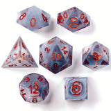 Gloomy Dockyard Sharp Edge RPG Dice - 7 Pieces