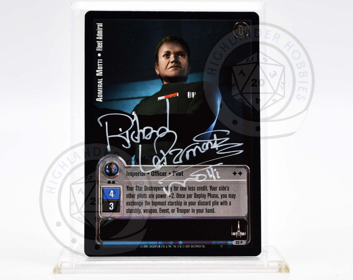 Richard LeParmentier [Admiral Motti - Jedi Knights]