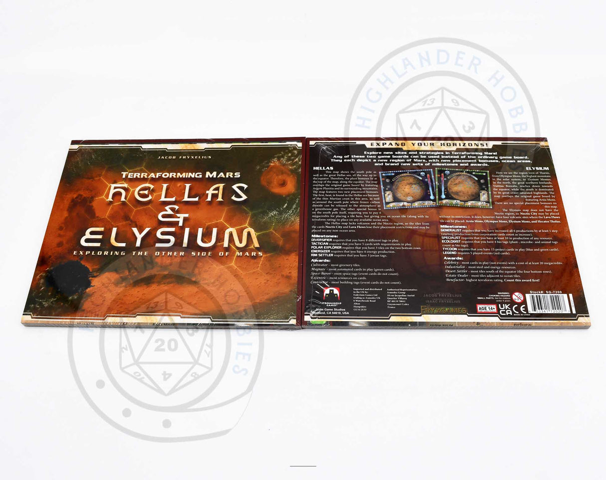 Hellas & Elysium Expansion [Terraforming Mars] Stronghold Games