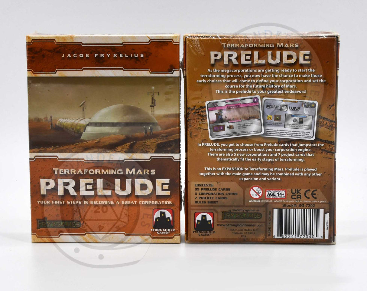 Prelude Expansion [Terraforming Mars] Stronghold Games