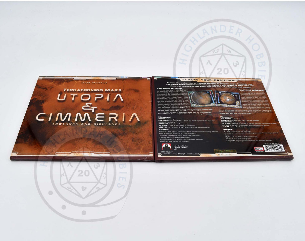 Utopia & Cimmeria Expansion [Terraforming Mars] Stronghold Games