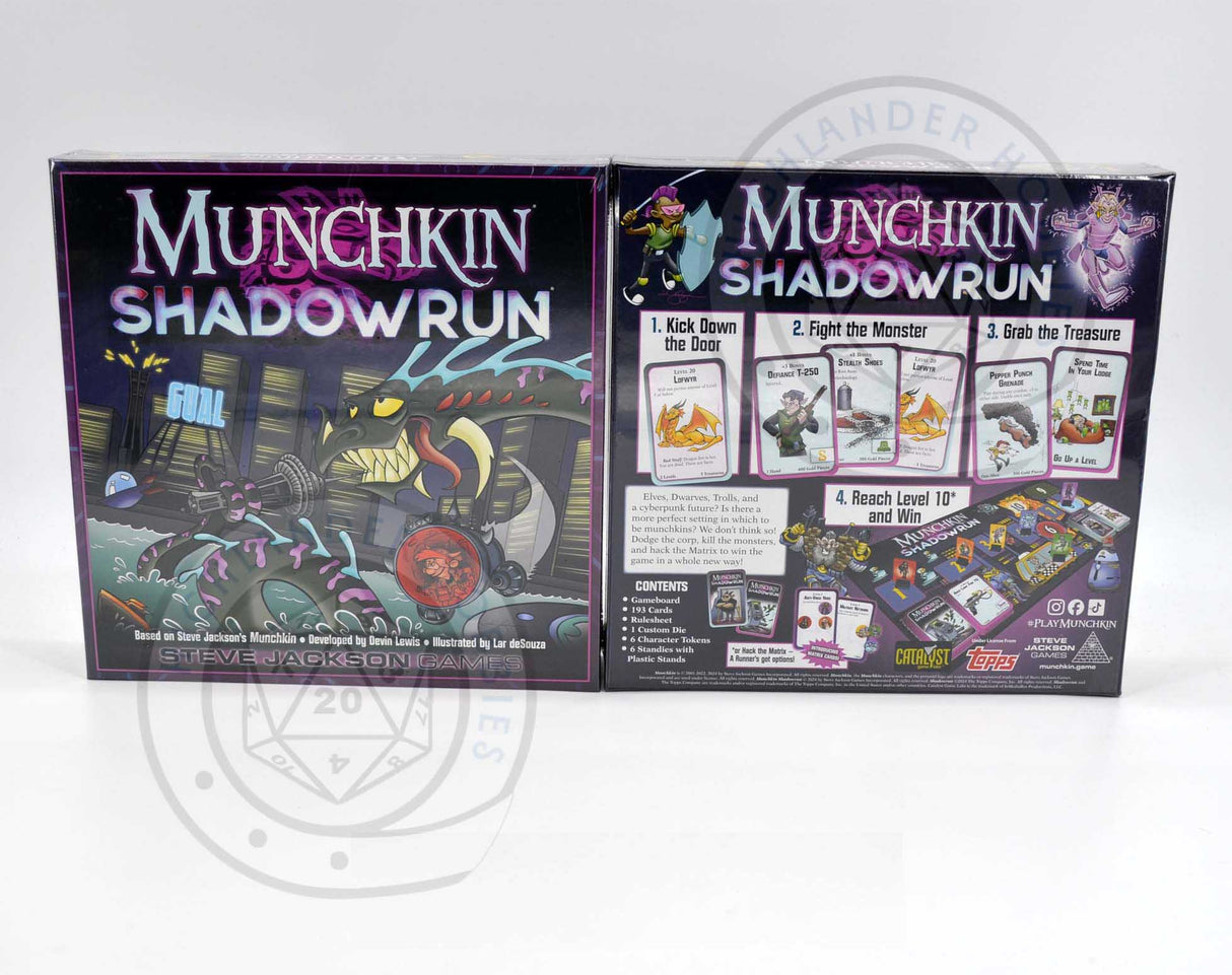 Munchkin Shadowrun [Steve Jackson Games & Catalyst Game Labs]