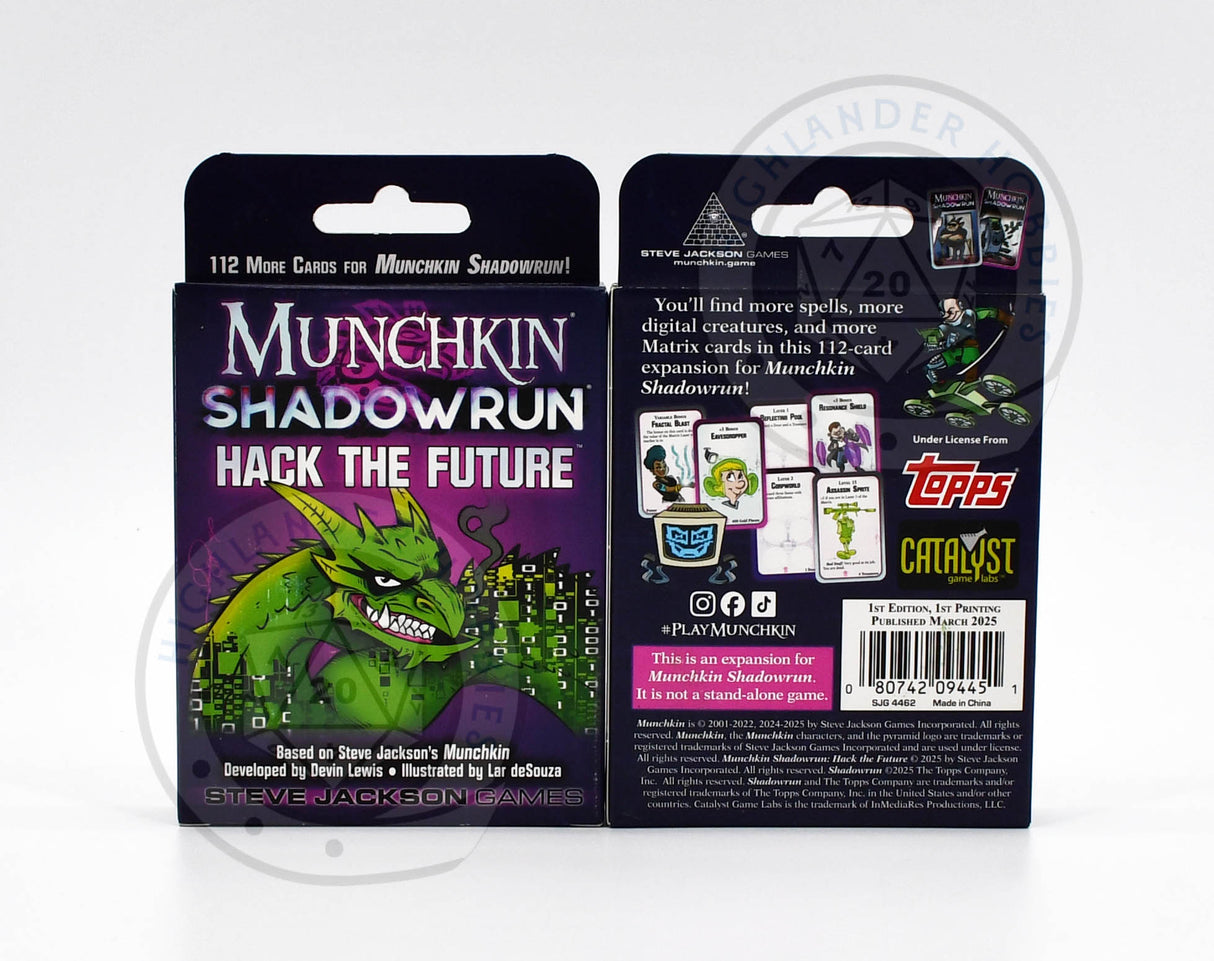 Hack the Future Expansion [Munchkin Shadowrun]