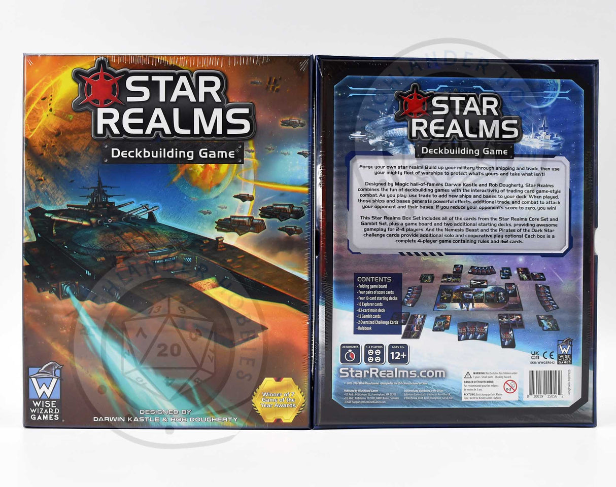 Star Realms Deckbuilding Game Box Set [Wize Wizard Games]