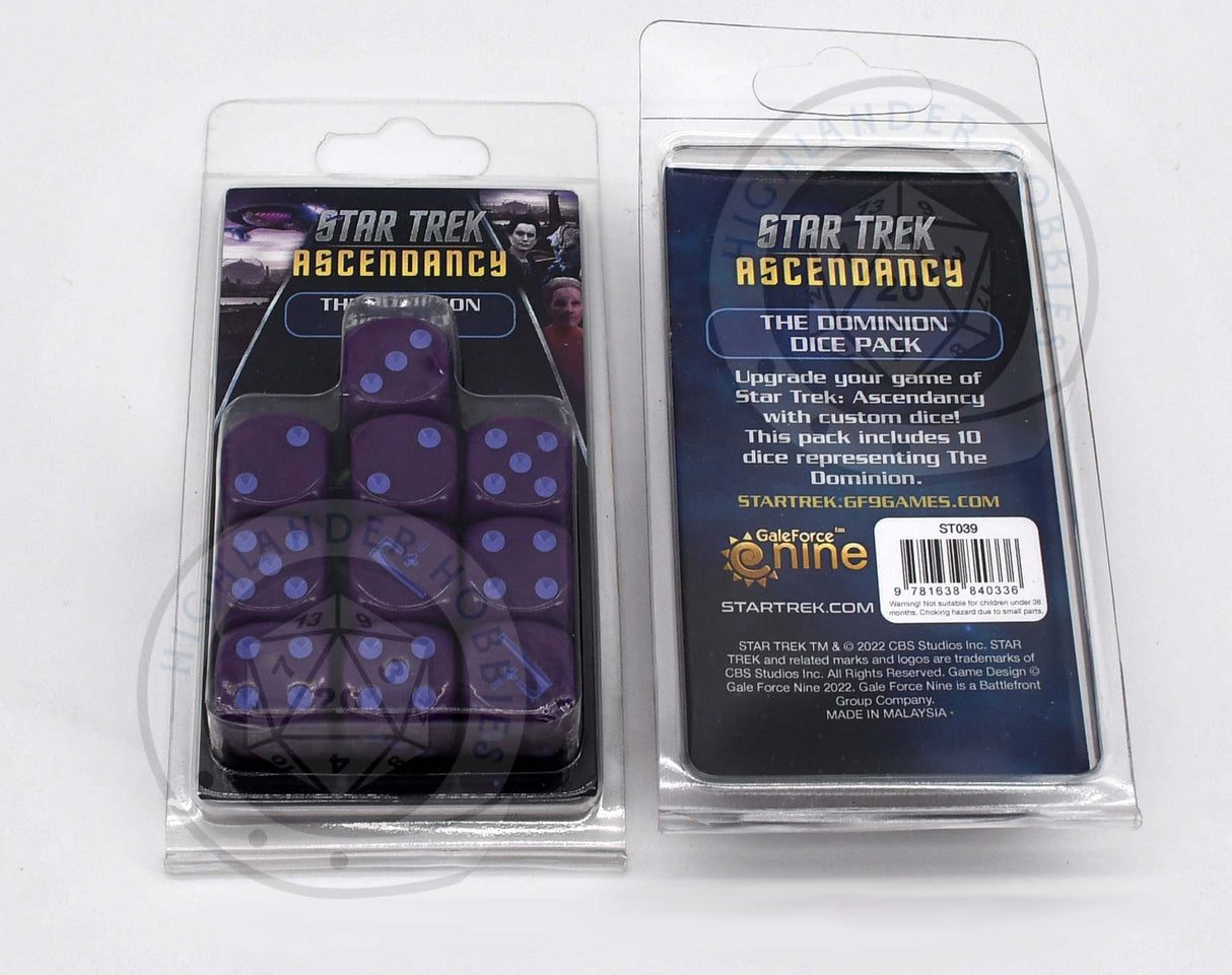Dominion Dice Pack [Star Trek Ascendancy] Gale Force 9