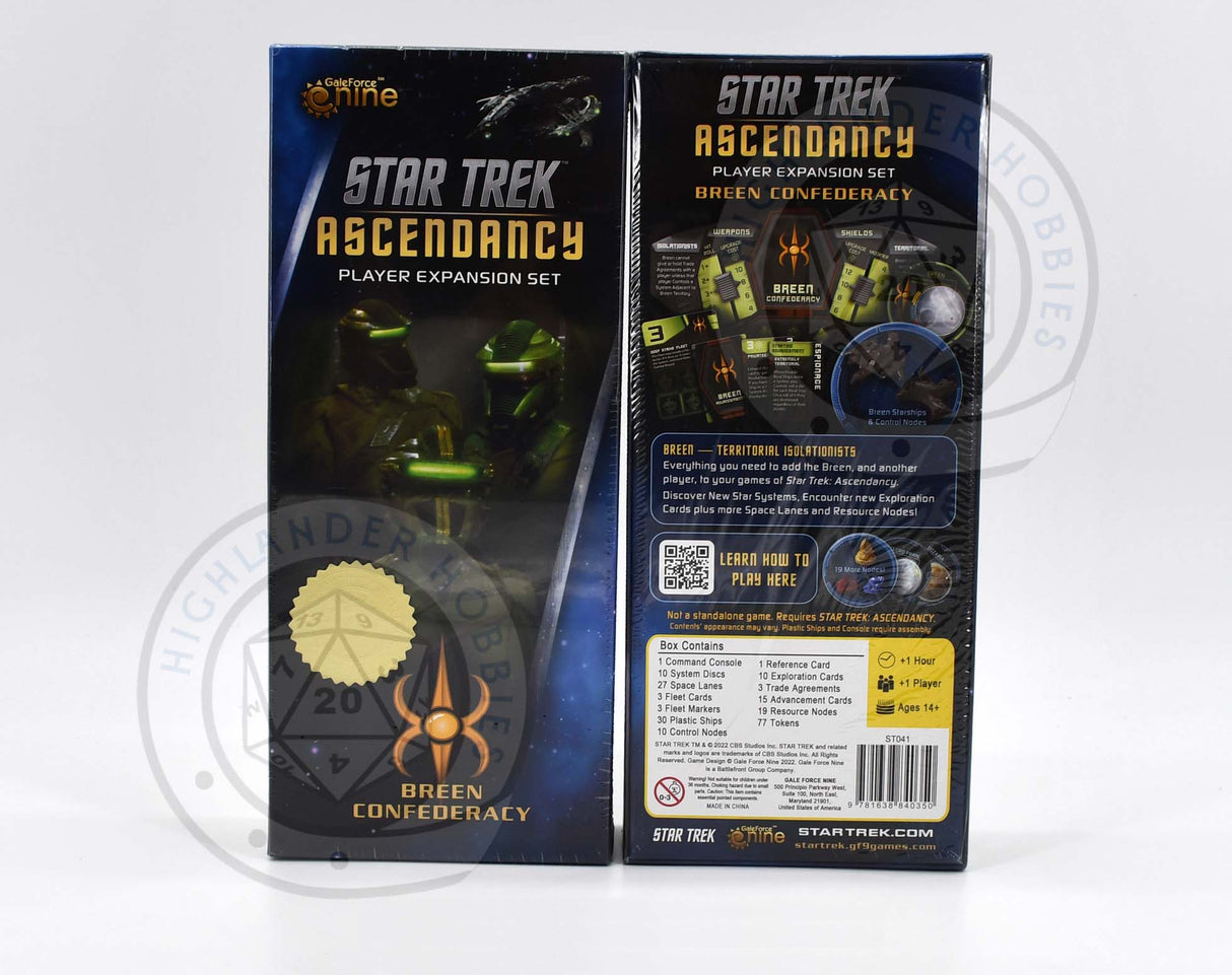 Breen Confederacy Game Expansion [Star Trek Ascendancy] Gale Force 9