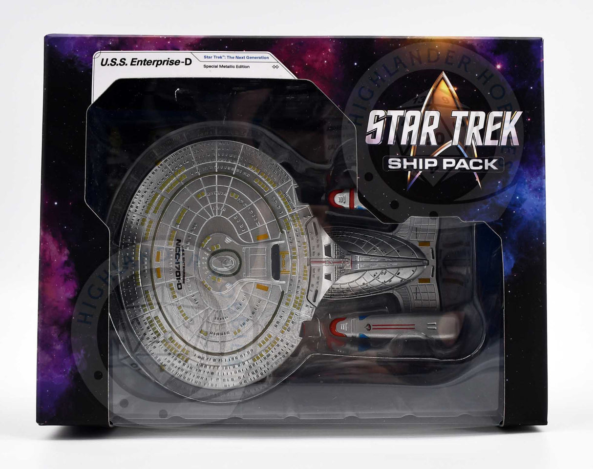 USS Enterprise-D [METALLIC Edition] Ship Pack [Star Trek: Into the Unknown] Wizkids