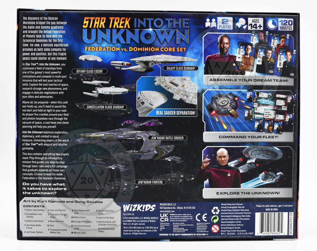 Federation vs. Dominion Core Set [Star Trek: Into the Unknown] Wizkids