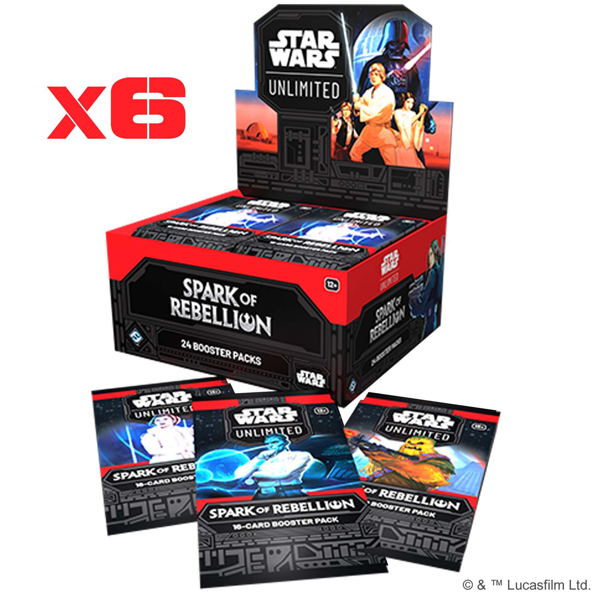 Booster Case [Star Wars Unlimited - Spark of Rebellion] FREE SHIPPING