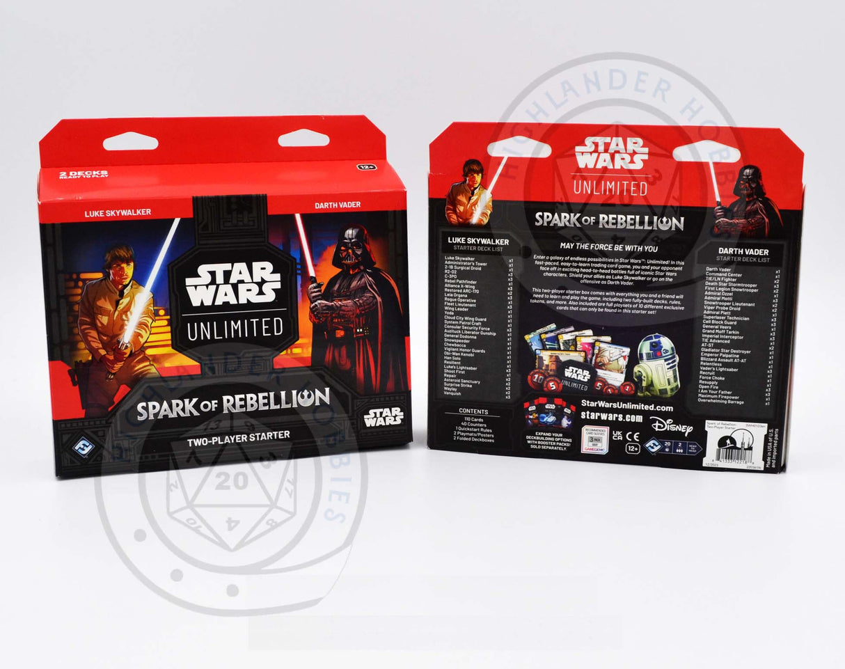 Two-Player Starter Box [Star Wars Unlimited - Spark of Rebellion]