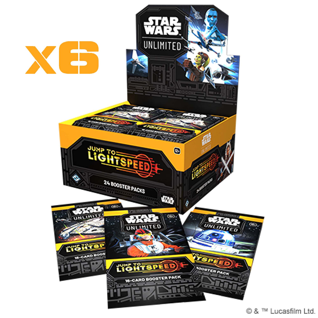 Booster Case SEALED [Star Wars Unlimited - Jump to Lightspeed] FREE SHIPPING