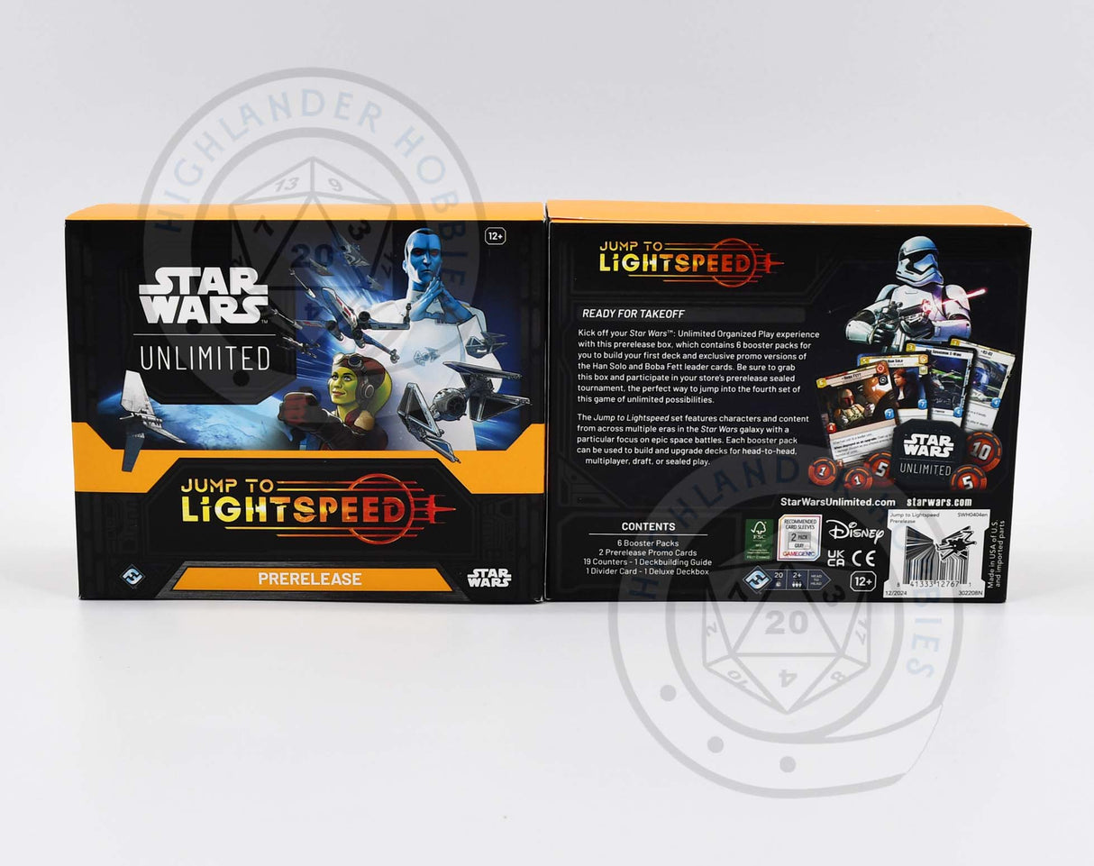 Pre-Release Box [Star Wars Unlimited - Jump to Lightspeed]
