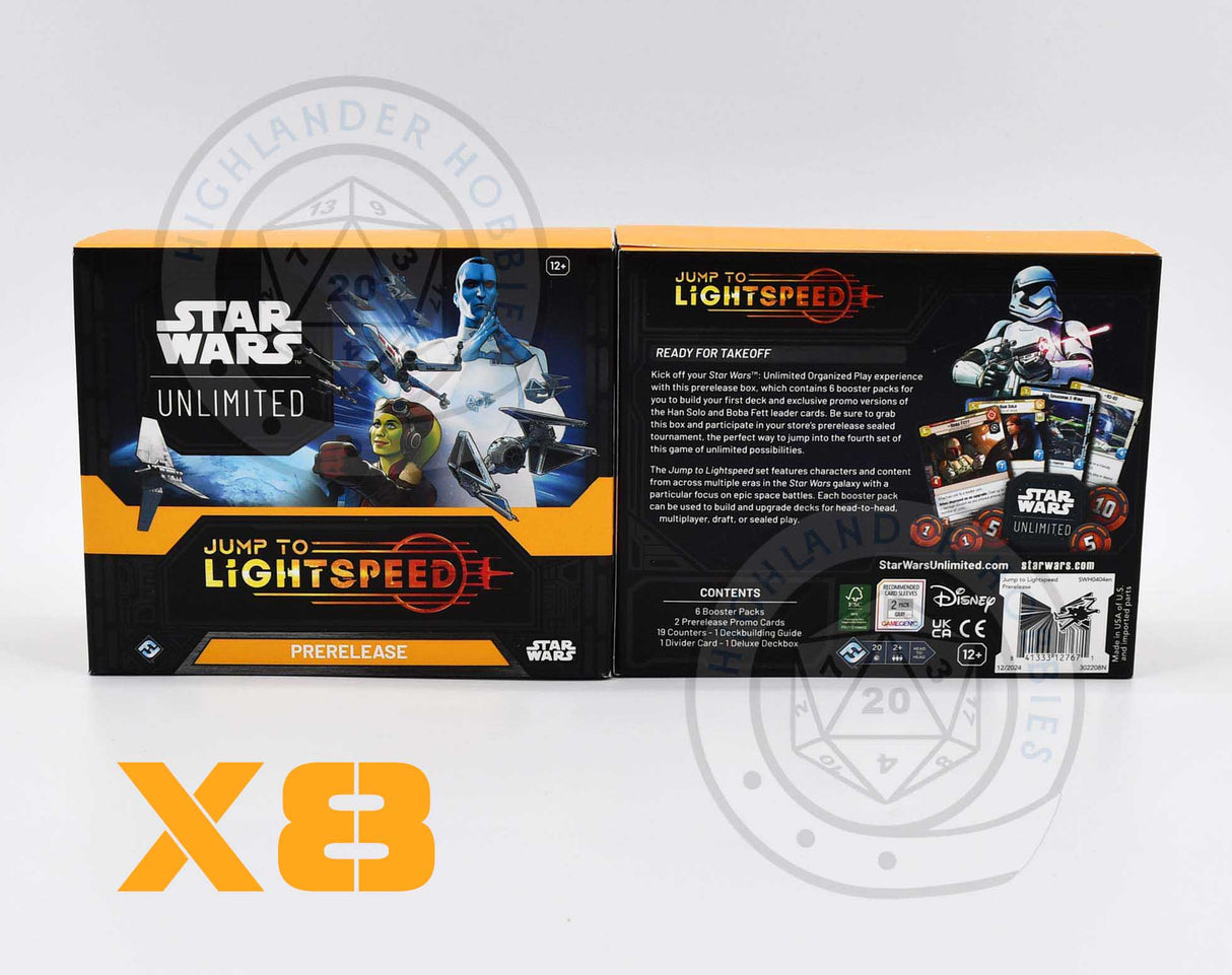 Pre-Release Case [Star Wars Unlimited - Jump to Lightspeed]