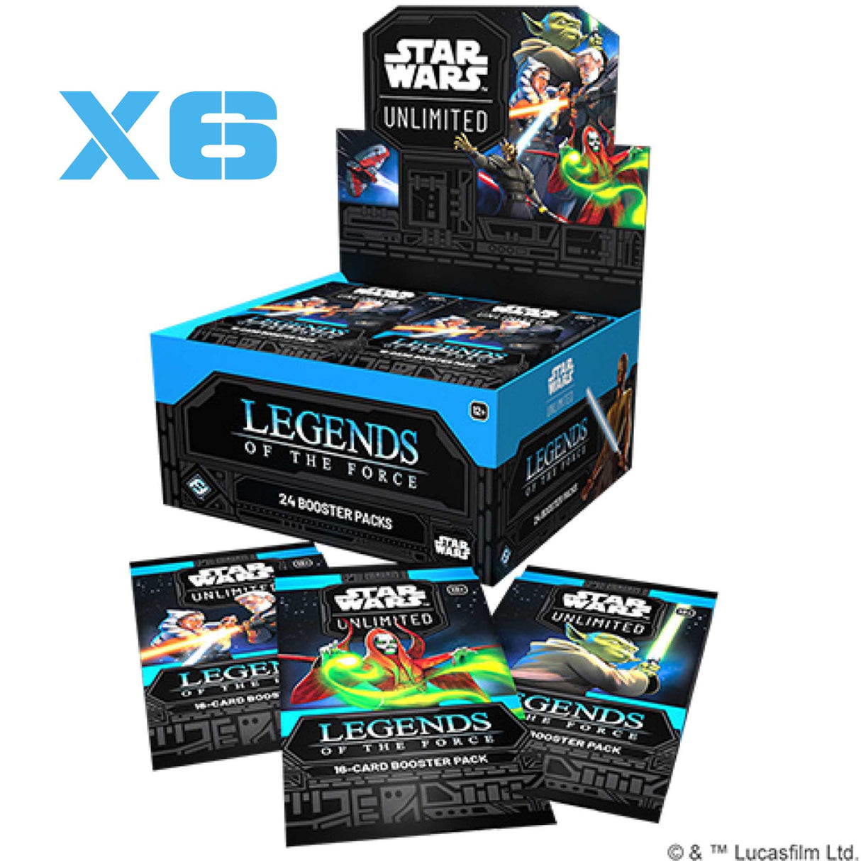 Booster Case SEALED [Star Wars Unlimited - Legacy of the Force] FREE SHIPPING