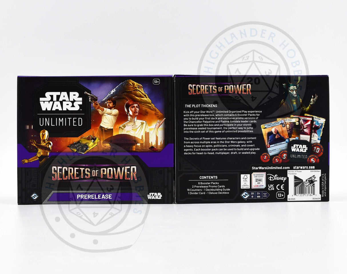 Prerelease Box [Star Wars Unlimited - Secrets of Power] Fantasy Flight Games