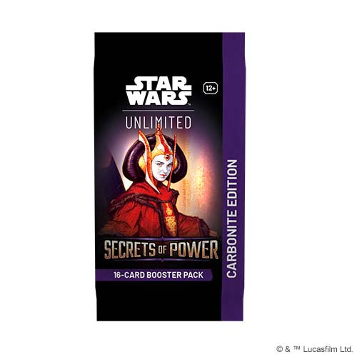Carbonite Booster Display [Star Wars Unlimited - Secrets of Power] Fantasy Flight Games