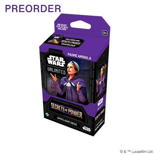 Padmé Amidala Spotlight Deck [Star Wars Unlimited - Secrets of Power] \\PREORDER//