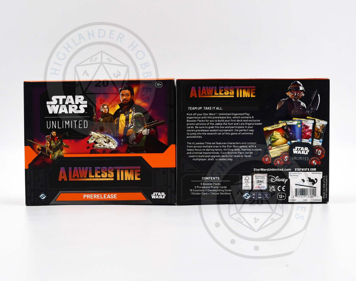 Prerelease Box [Star Wars Unlimited - A Lawless Time] Fantasy Flight Games