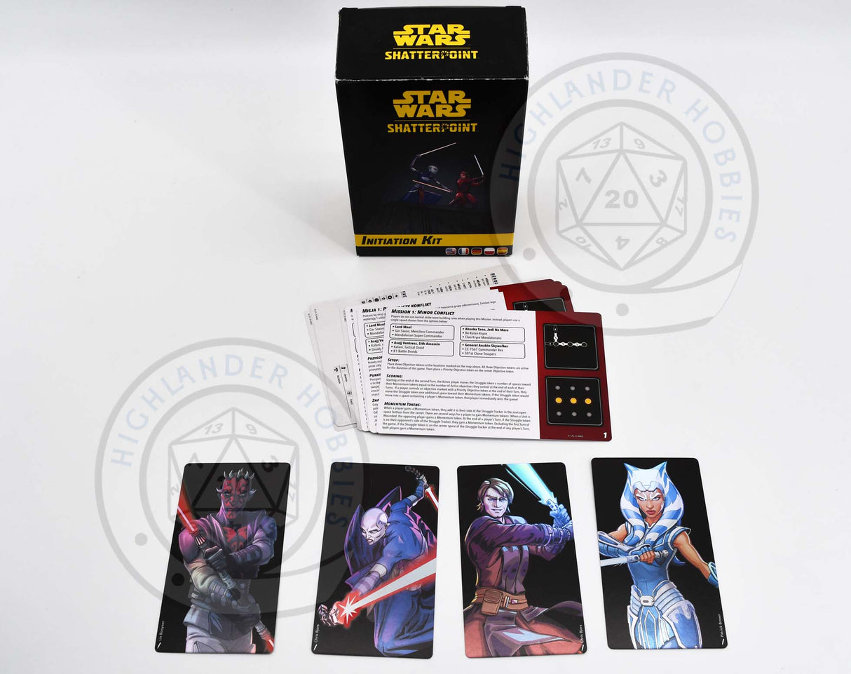 Initiation OP Set for 1 Player [Star Wars Shatterpoint] Atomic Mass Games