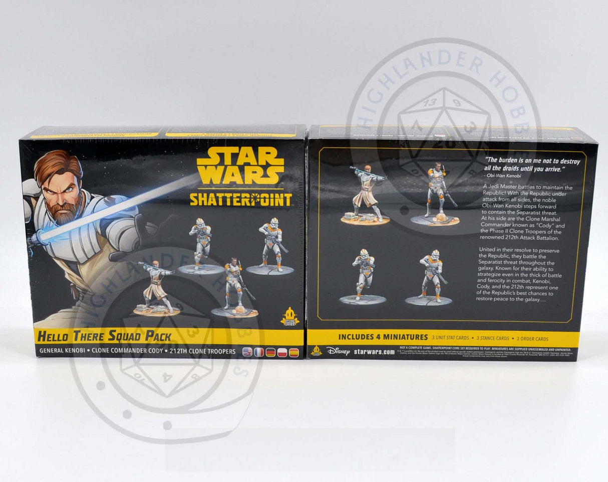 Hello There Squad Pack Star Wars Shatterpoint [Atomic Mass Games]