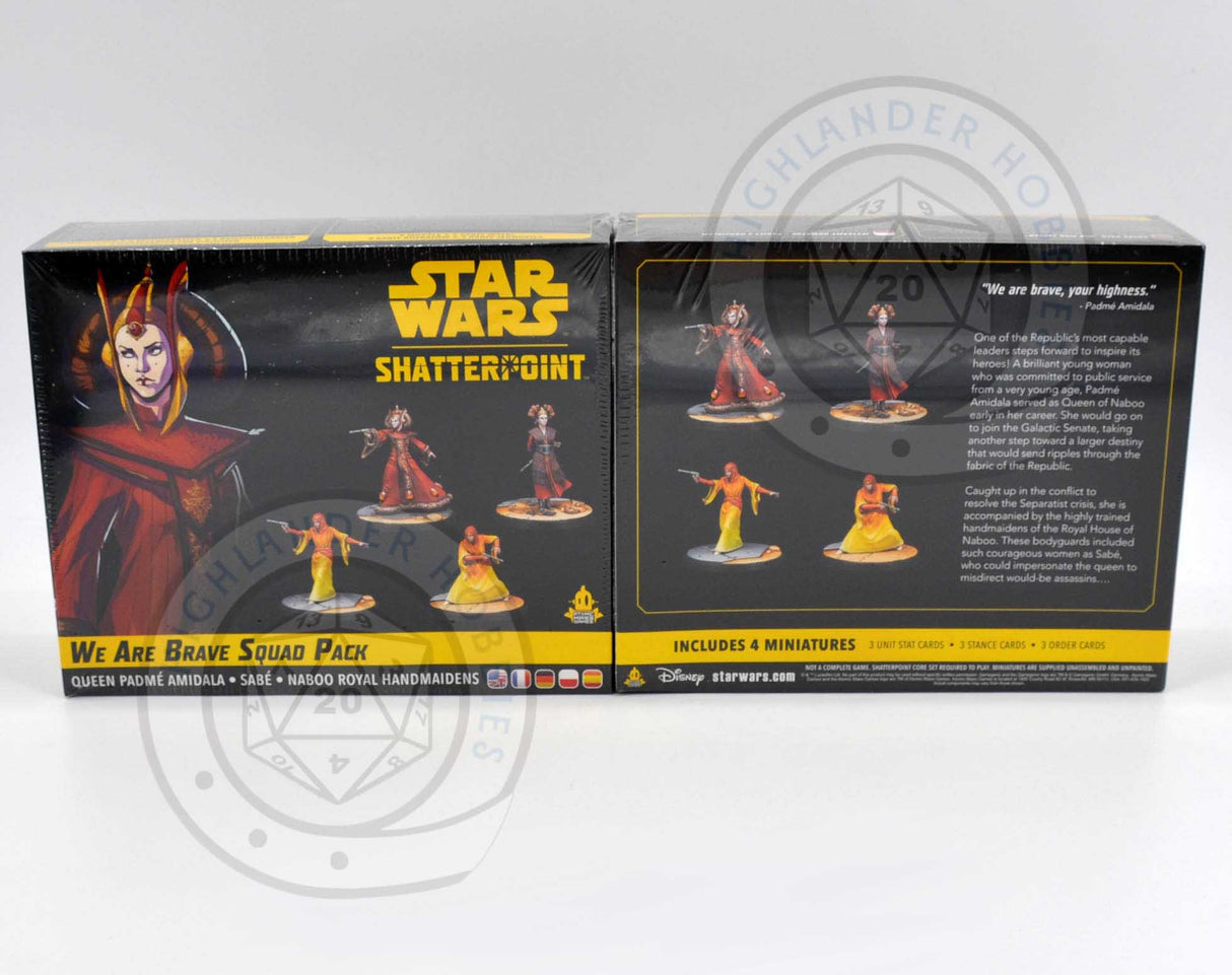 We Are Brave Squad Pack Star Wars Shatterpoint [Atomic Mass Games]
