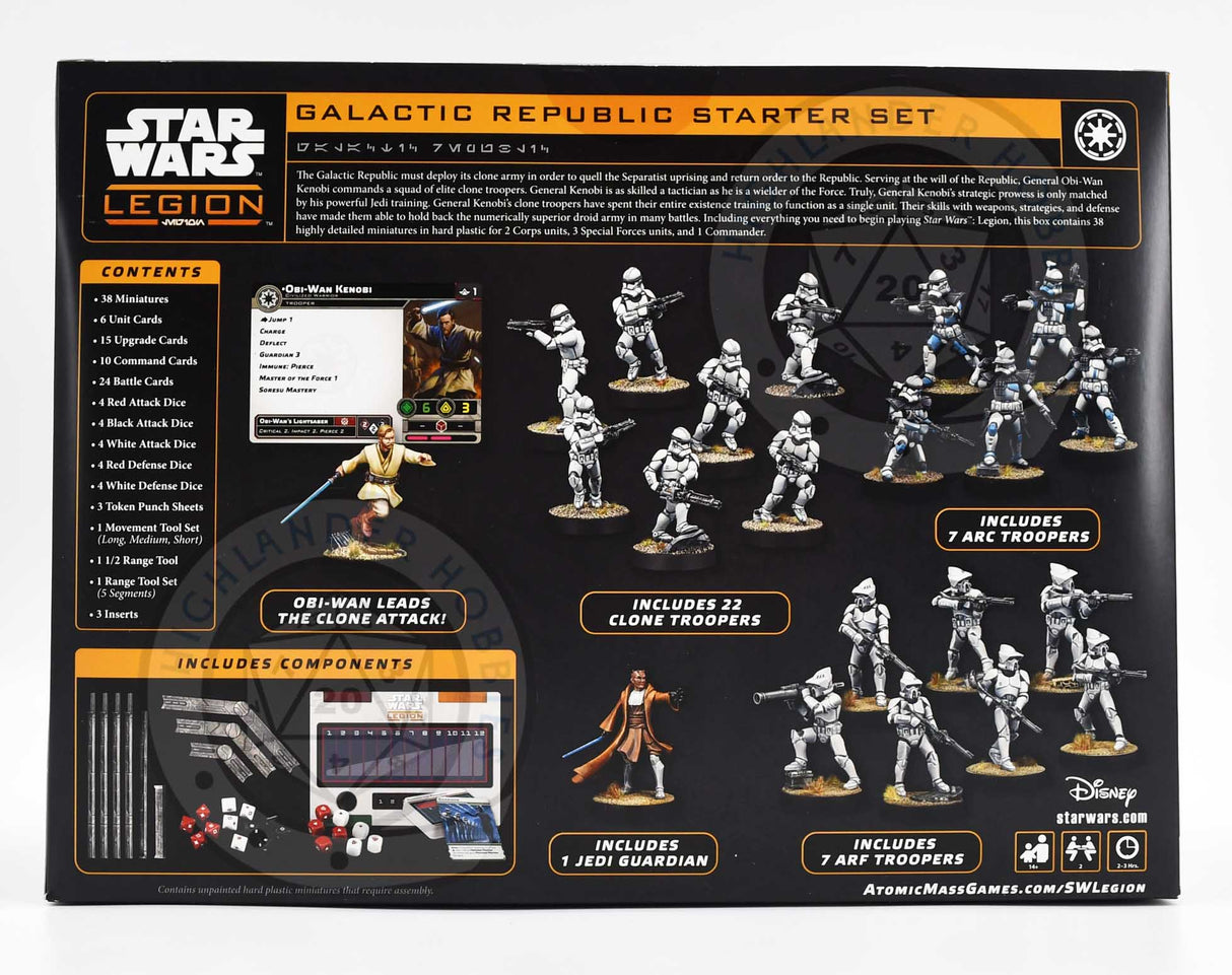 Galactic Republic Starter Set [Star Wars Legion] Atomic Mass Games