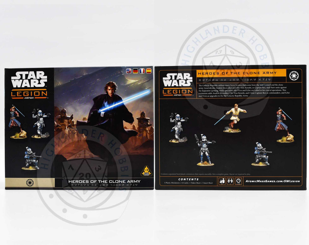 Heroes of the Clone Army [Star Wars Legion] Atomic Mass Games