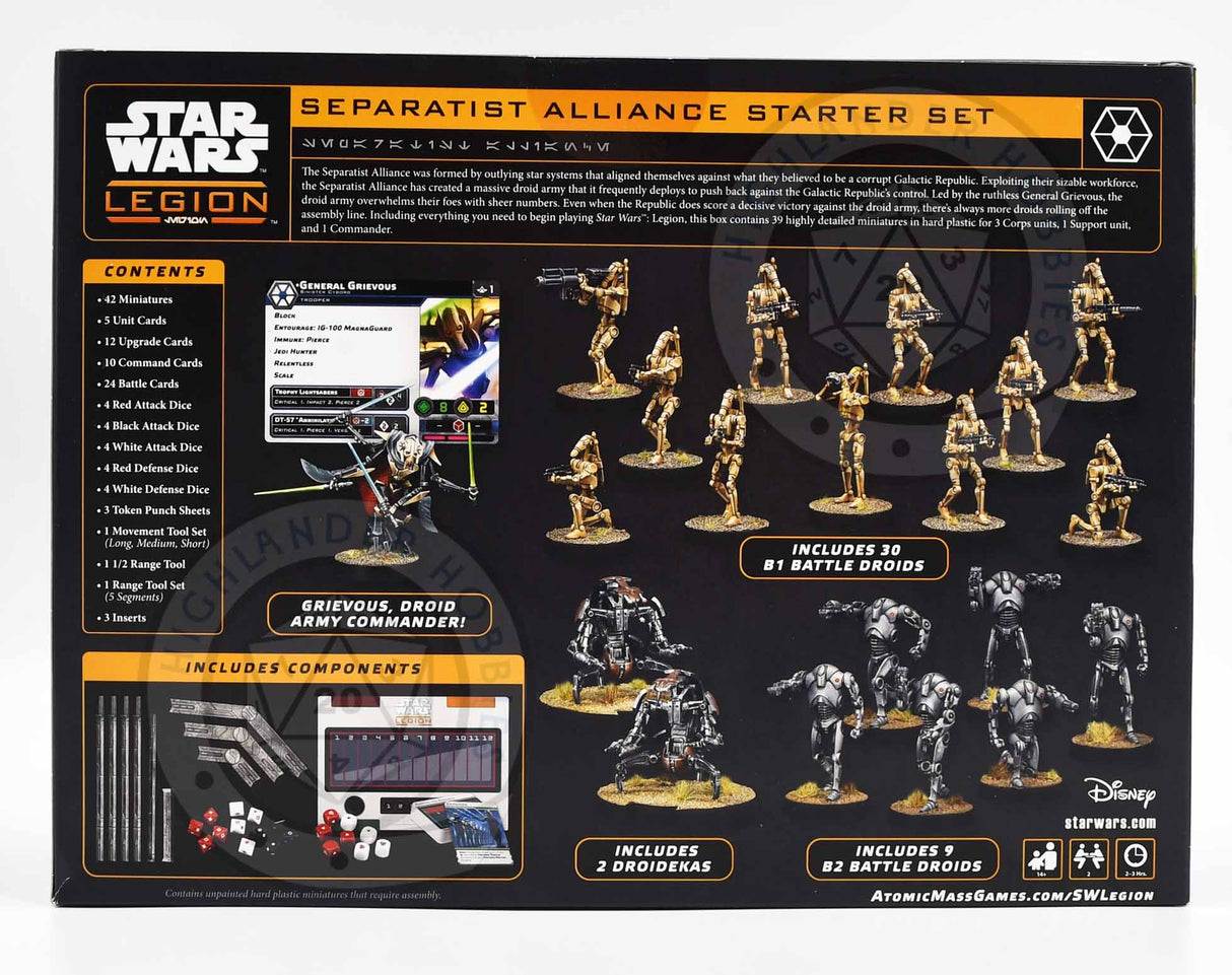 Separatist Alliance Starter Set [Star Wars Legion] Atomic Mass Games