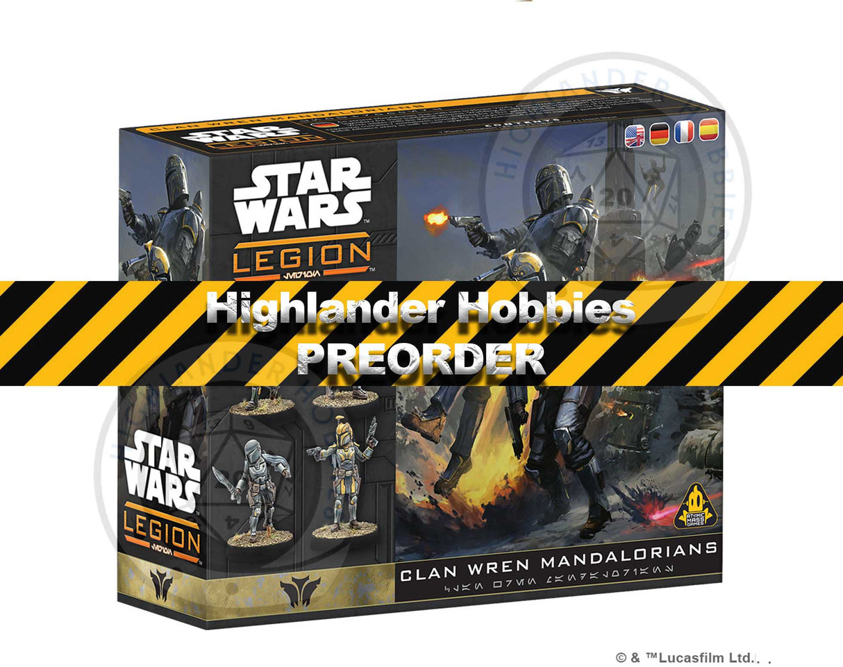 Clan Wren Mandalorians [Star Wars Legion] Atomic Mass Games \\\PREORDER///