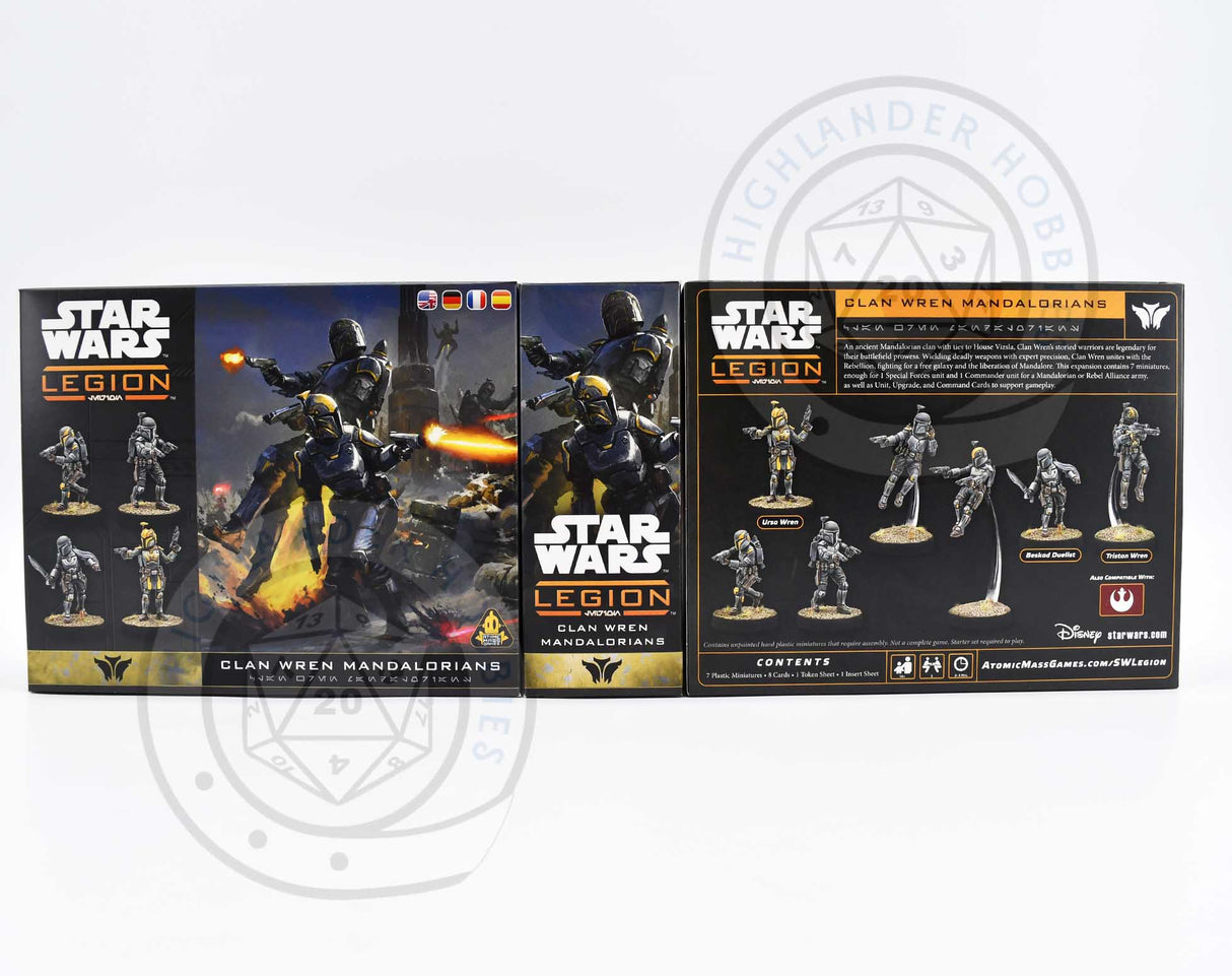 Clan Wren Mandalorians [Star Wars Legion] Atomic Mass Games