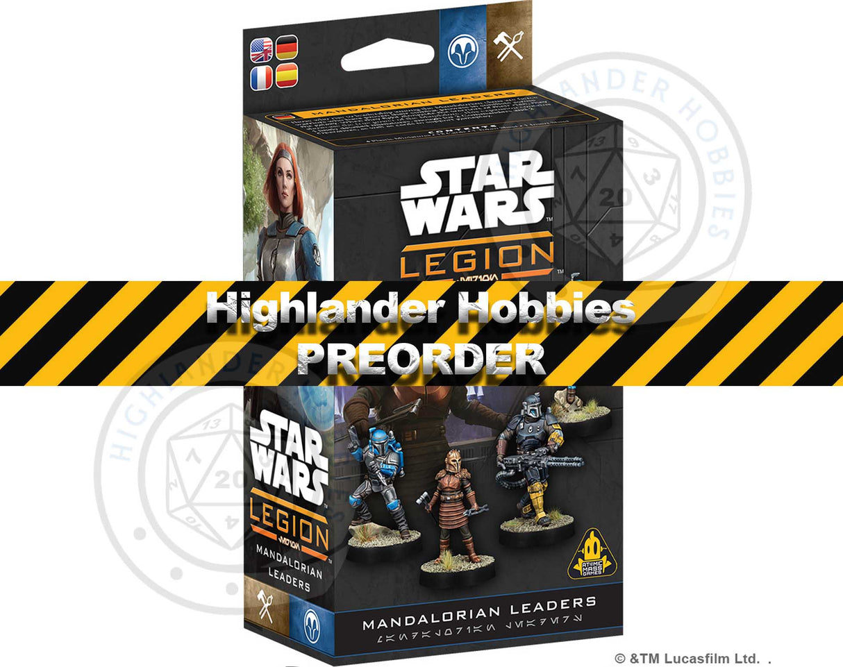 Mandalorian Leaders [Star Wars Legion] Atomic Mass Games \\\PREORDER///