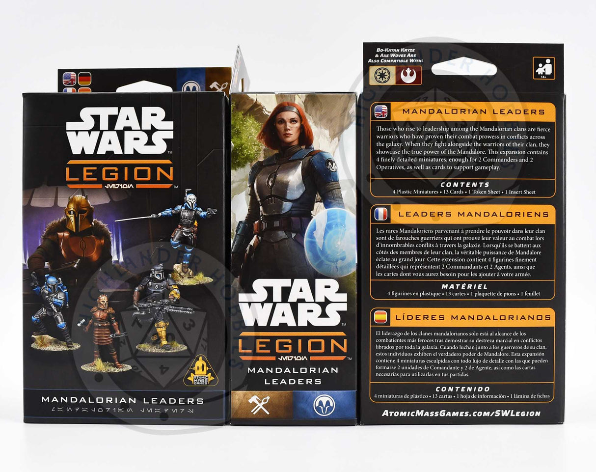 Mandalorian Leaders [Star Wars Legion] Atomic Mass Games