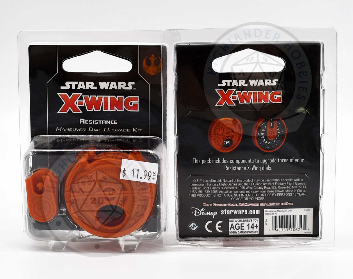 Resistance Maneuver Dial Upgrade Kit [Star Wars X-Wing] Fantasy Flight Games RO