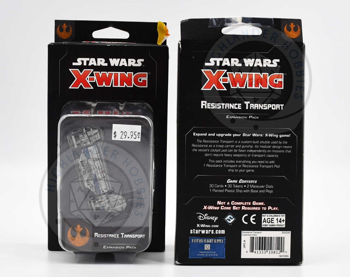 Resistance Transport Expansion Pack [Star Wars X-Wing] Fantasy Flight Games RO