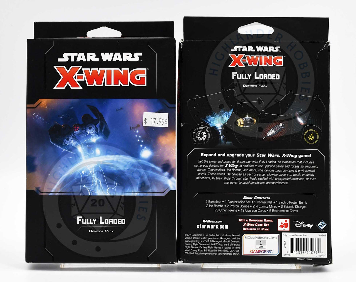 Fully Loaded Devices Pack [Star Wars X-Wing] Fantasy Flight Games RO
