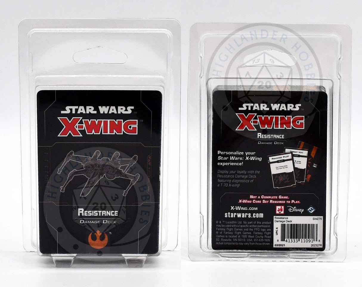 Resistance Damage Deck [Star Wars X-Wing] Fantasy Flight Games RO