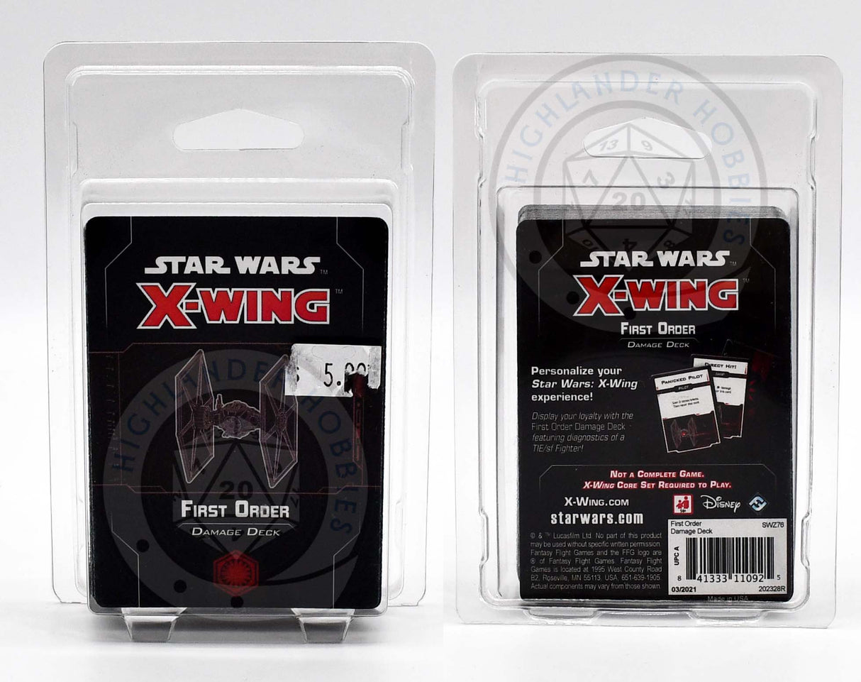 First Order Damage Deck [Star Wars X-Wing] Fantasy Flight Games RO