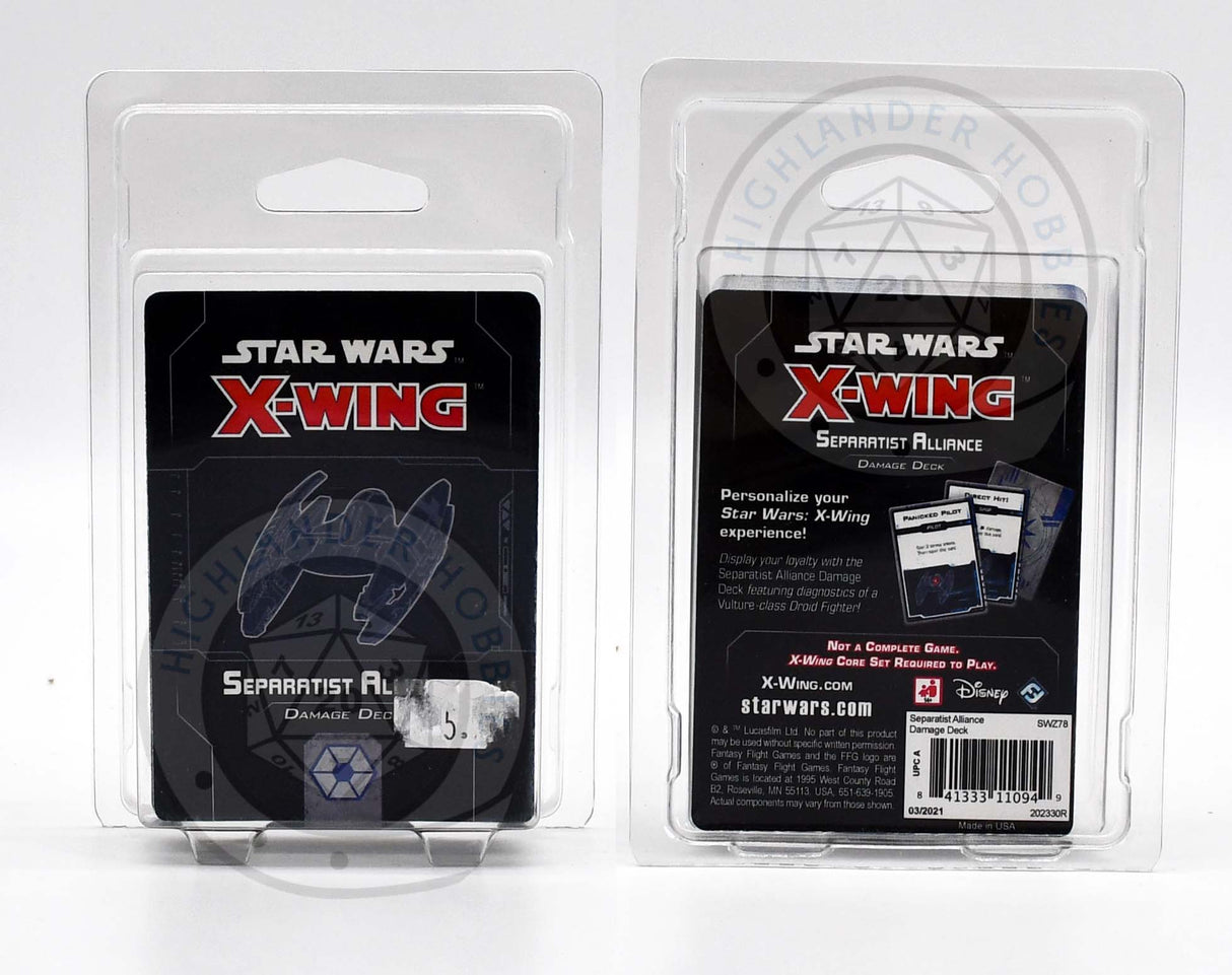 Separatist Alliance Damage Deck [Star Wars X-Wing] Fantasy Flight Games RO