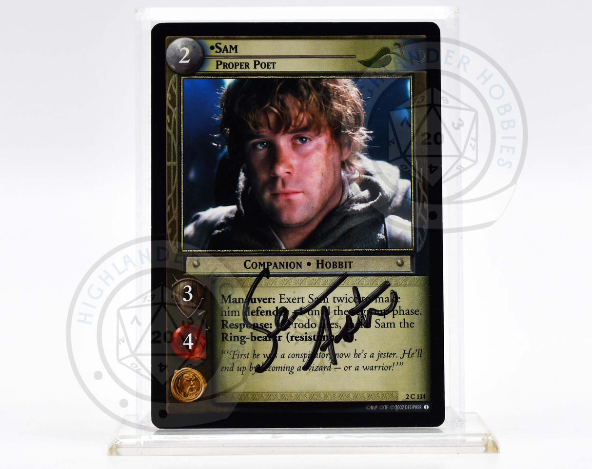 Sean Astin [Sam, Proper Poet - LotR TCG]