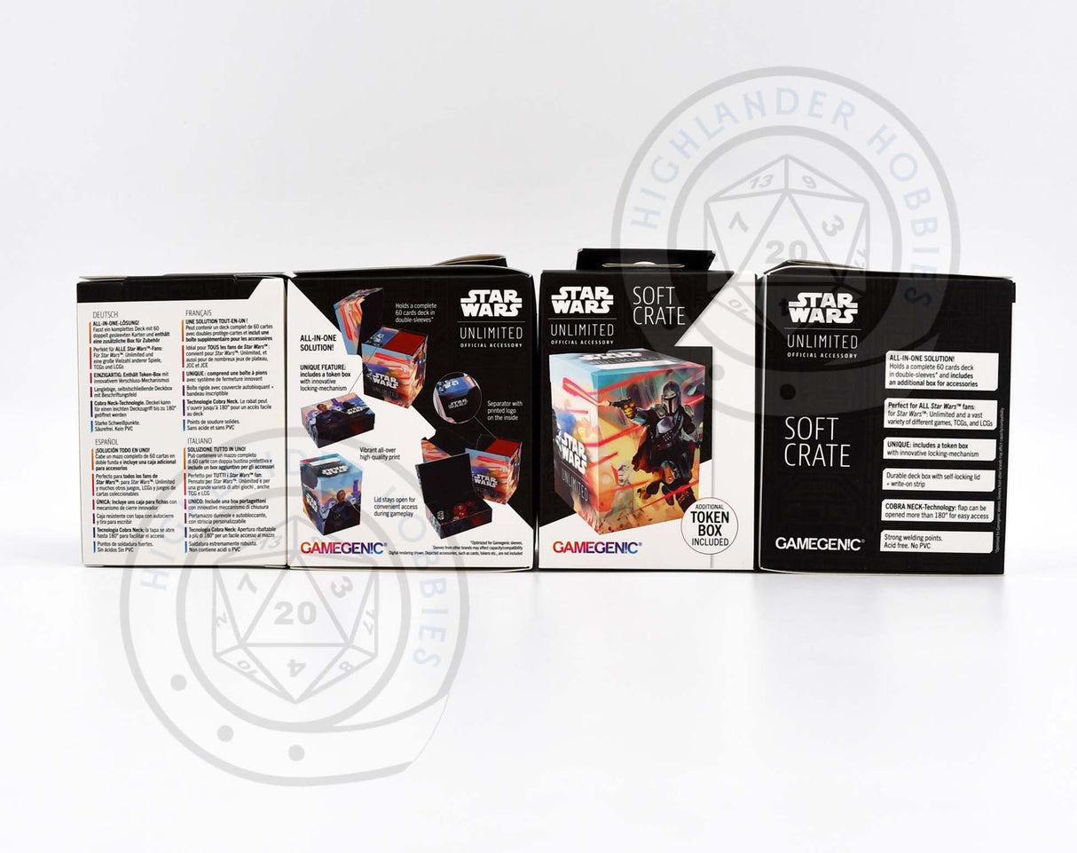 Mandalorian / Moff Gideon Soft Crate Star Wars Unlimited [Gamegenic]