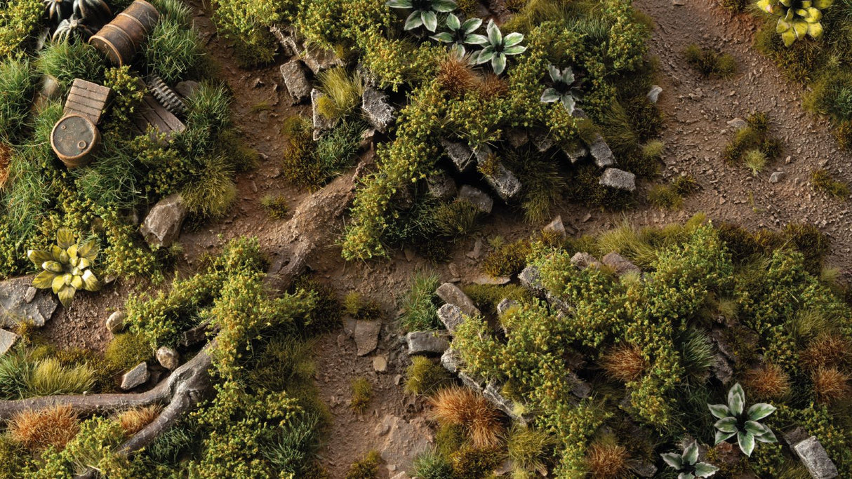 Gamers Grass - Shrub Set - Strong Green