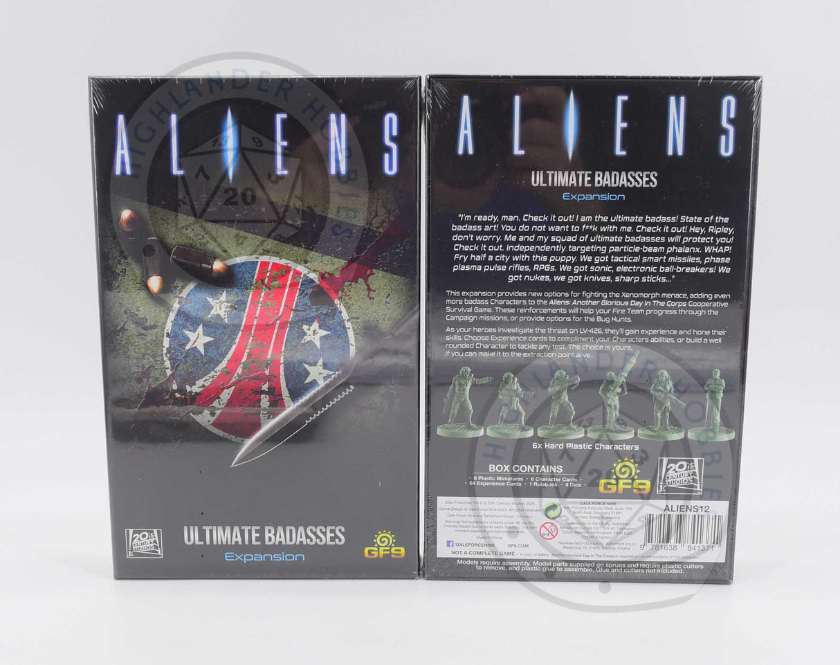 Ultimate Badasses Expansion [Aliens] Gale Force 9