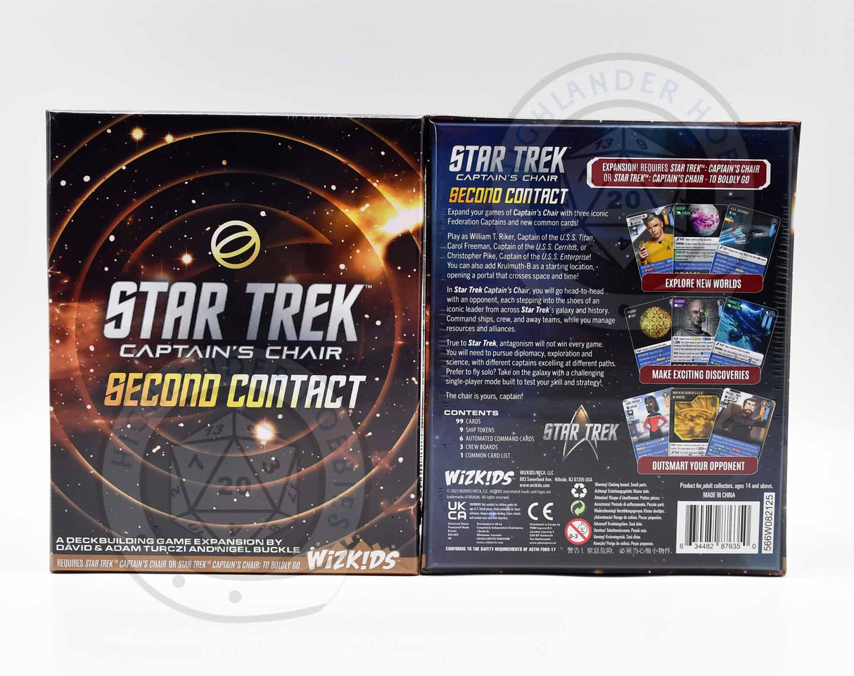 Second Contact Expansion [Star Trek Captain's Chair] Wizkids