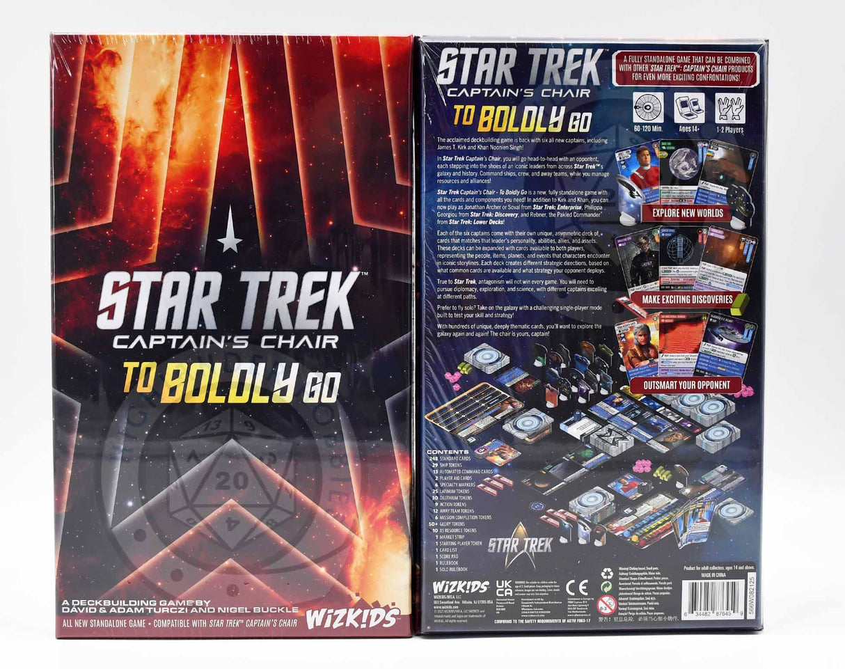 To Boldly Go [Star Trek Captain's Chair] Wizkids