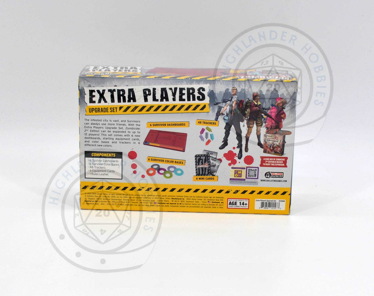 Zombicide Extra Players Upgrade Set