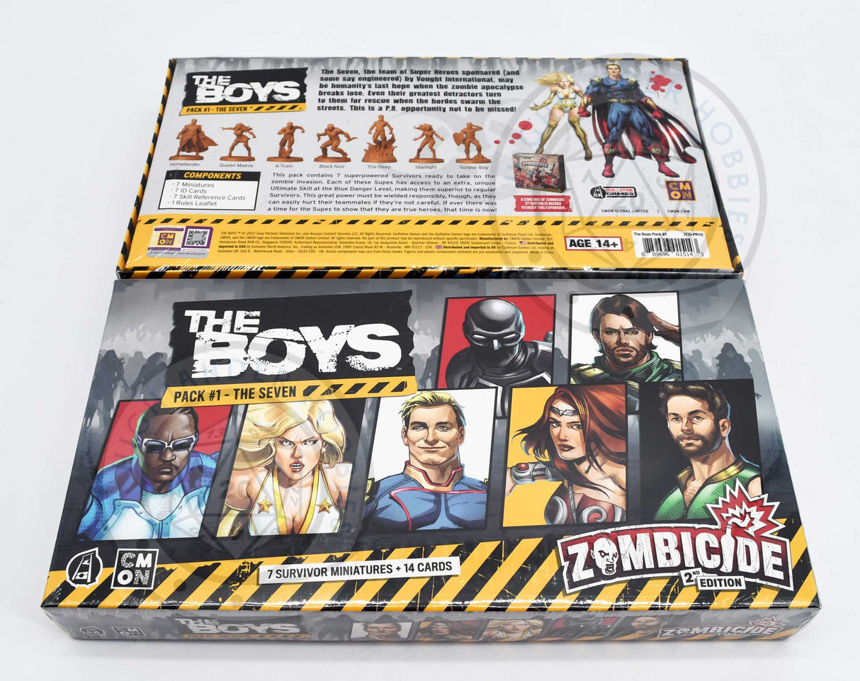 The BOYS Pack #1 - The Seven [Zombicide Second Edition] CMON