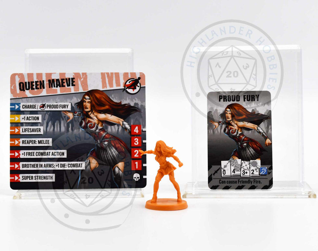 Queen Maeve Miniature and Cards ZCD-PR10 [Zombicide the Boys] CMON