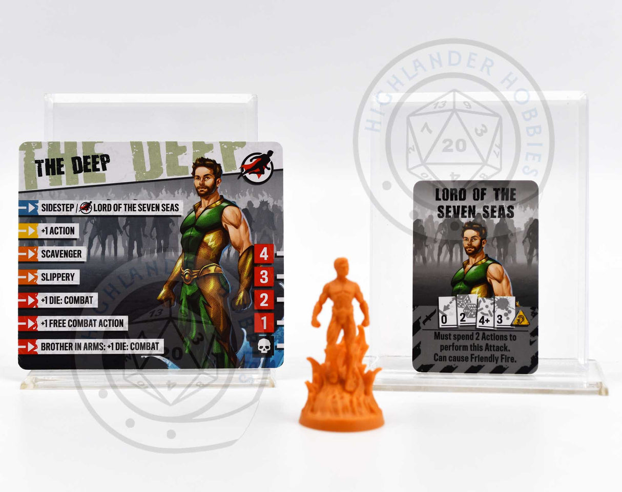 The Deep Miniature and Cards ZCD-PR10 [Zombicide the Boys] CMON