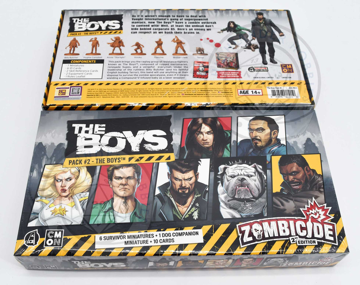 The BOYS Pack #2 - The Boys [Zombicide Second Edition] CMON