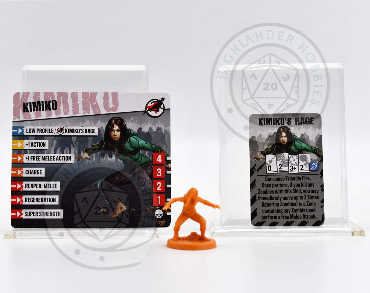 Kimiko Miniature and Cards ZCD-PR11 [Zombicide the Boys] CMON